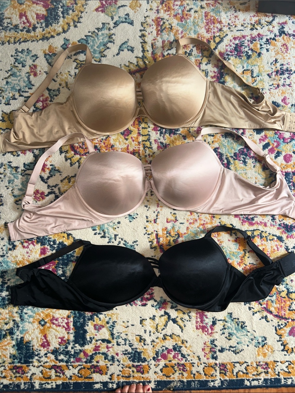 3 SOMA 44D STUNNING PUSH UP BRA’s